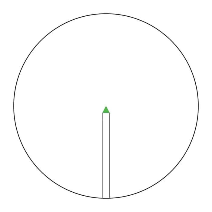 AccuPoint 2.5-12.5x42mm SFP Illum Green Triangle Post Black - photo 3