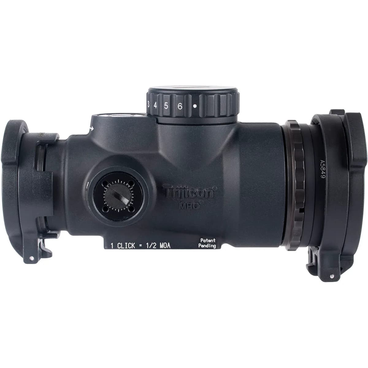 MRO SD Patrol 1x25 2MOA Adj LED Red Dot Sight No Mount Black - photo 8
