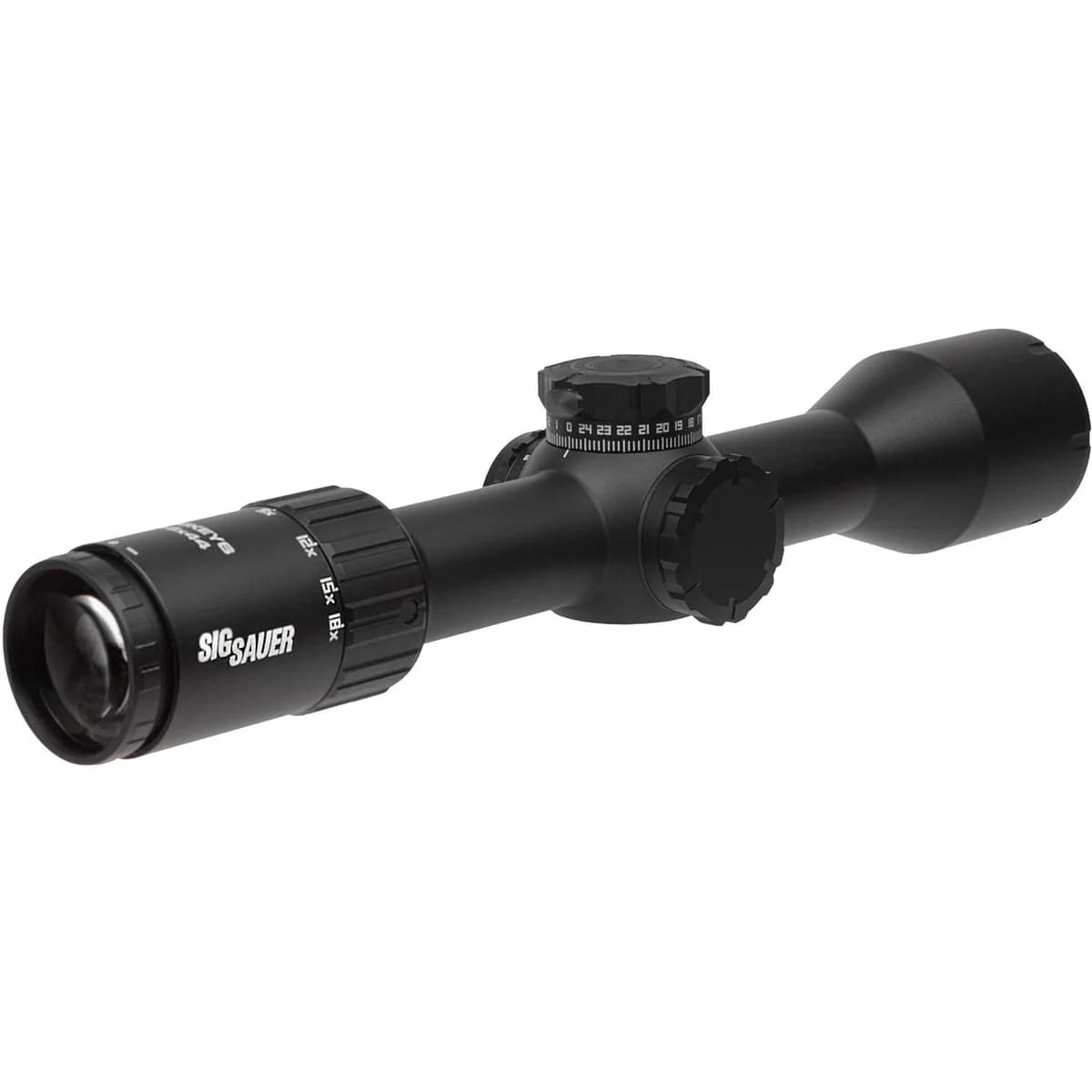 Whiskey6 3-18x44mm FFP Milling Hunter 2.0 MRAD Ret Black