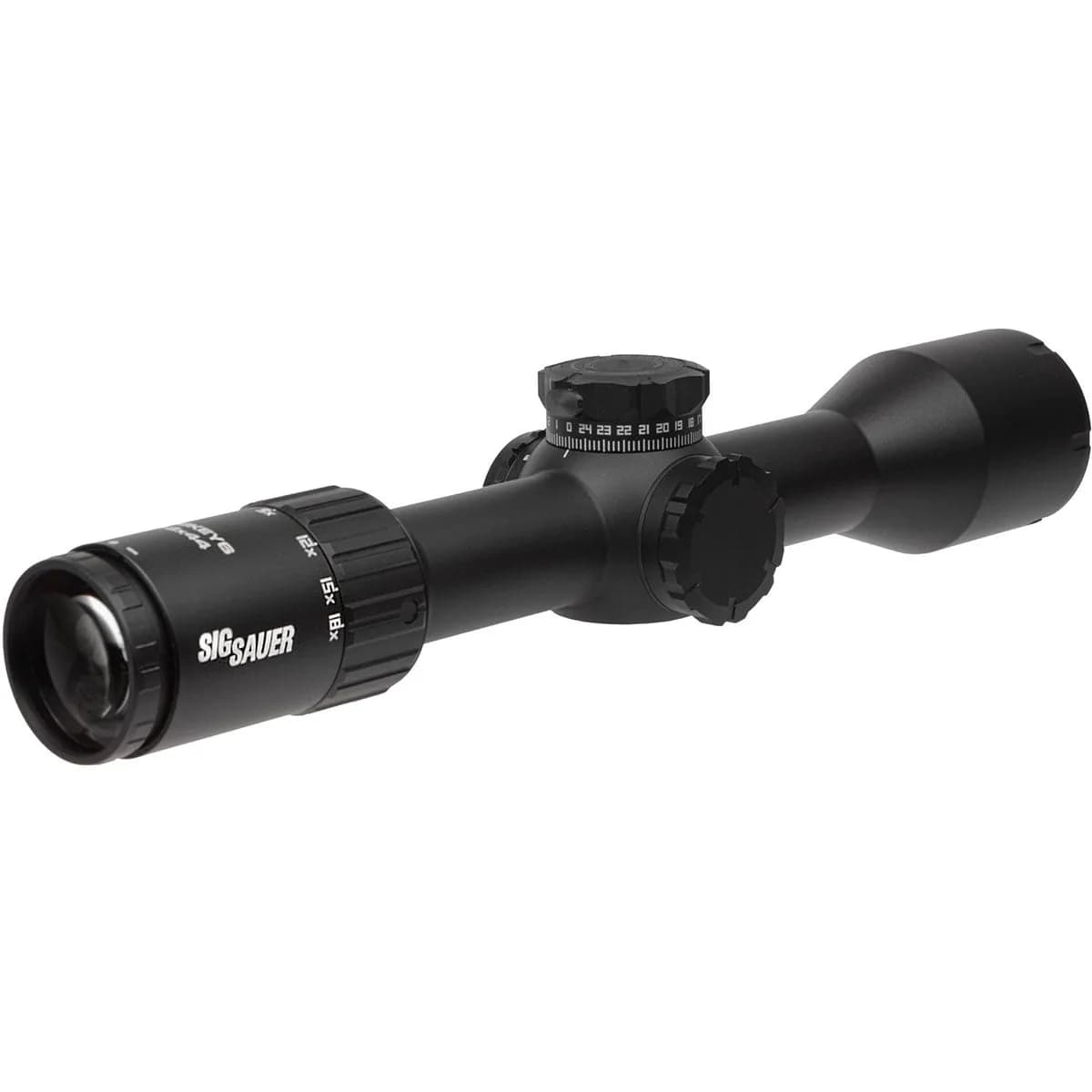 Whiskey6 3-18x44mm FFP Milling Hunter 2.0 MOA Ret Black