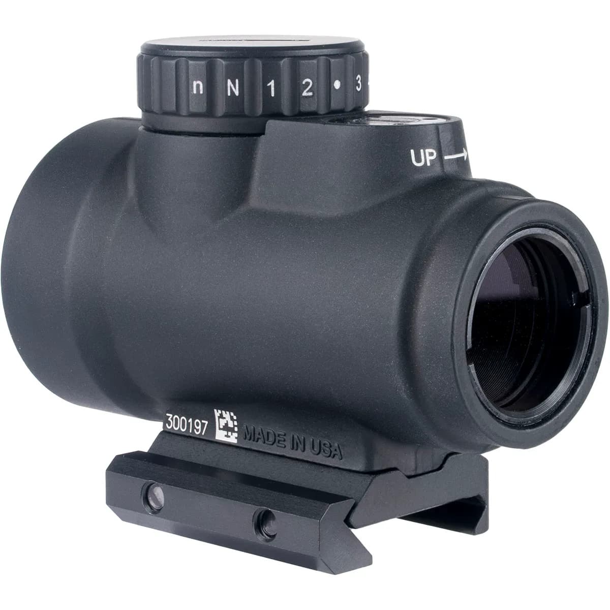 MRO SD 1x25 2 MOA Adj Green Dot Sight W/Low Mount Black - photo 3
