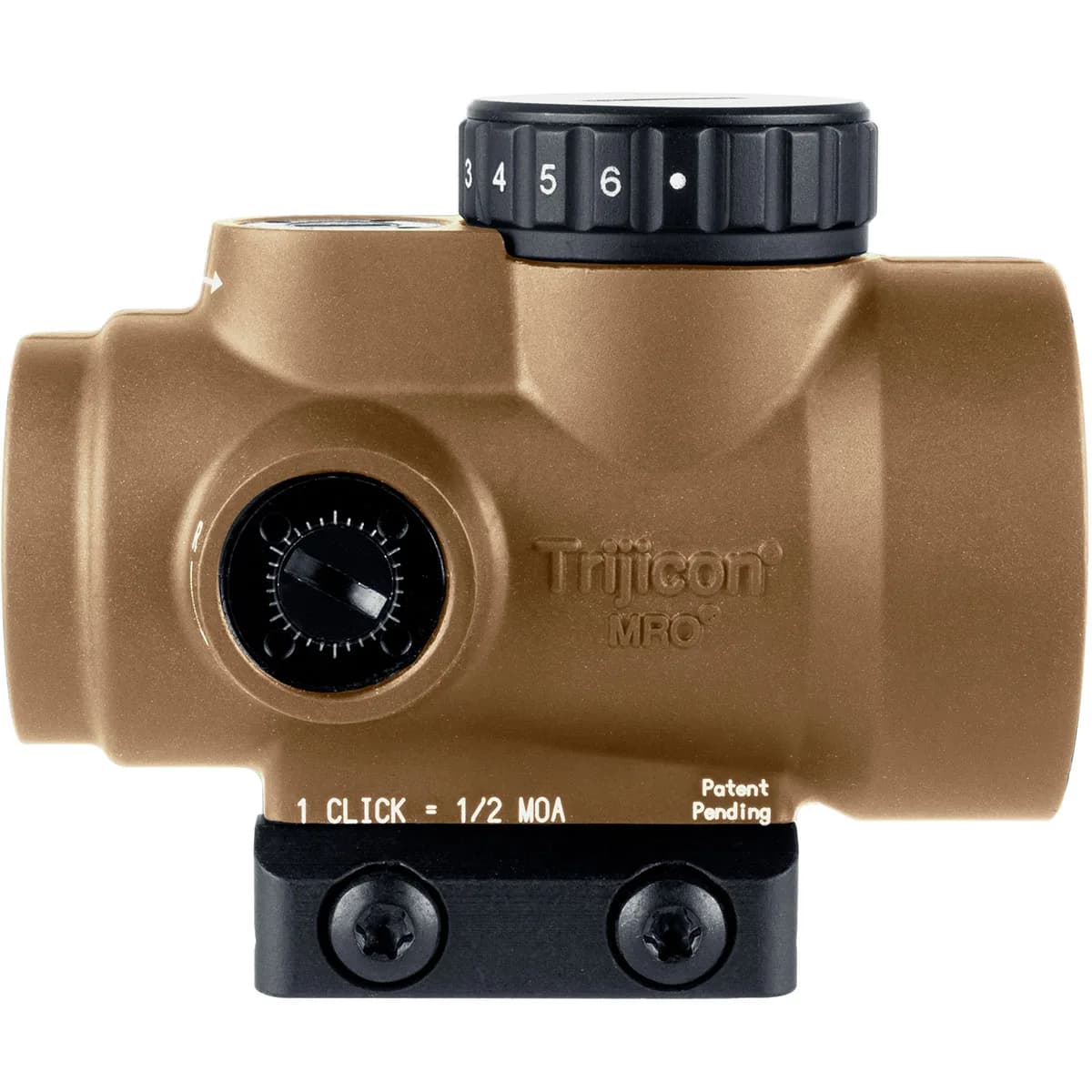 MRO SD 1x25 2MOA Adj LED Red Dot W/Low Mount Coyote Brown - photo 5