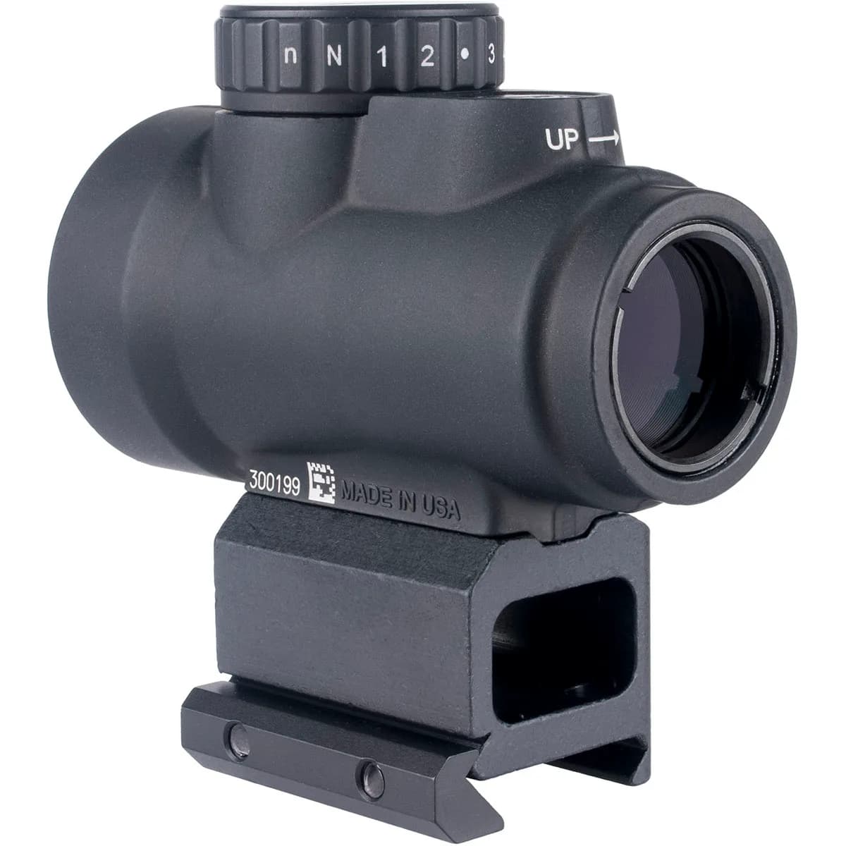 MRO SD 1x25 2 MOA Adj Red Dot Sight W/1/3 Co-witness Black - photo 4
