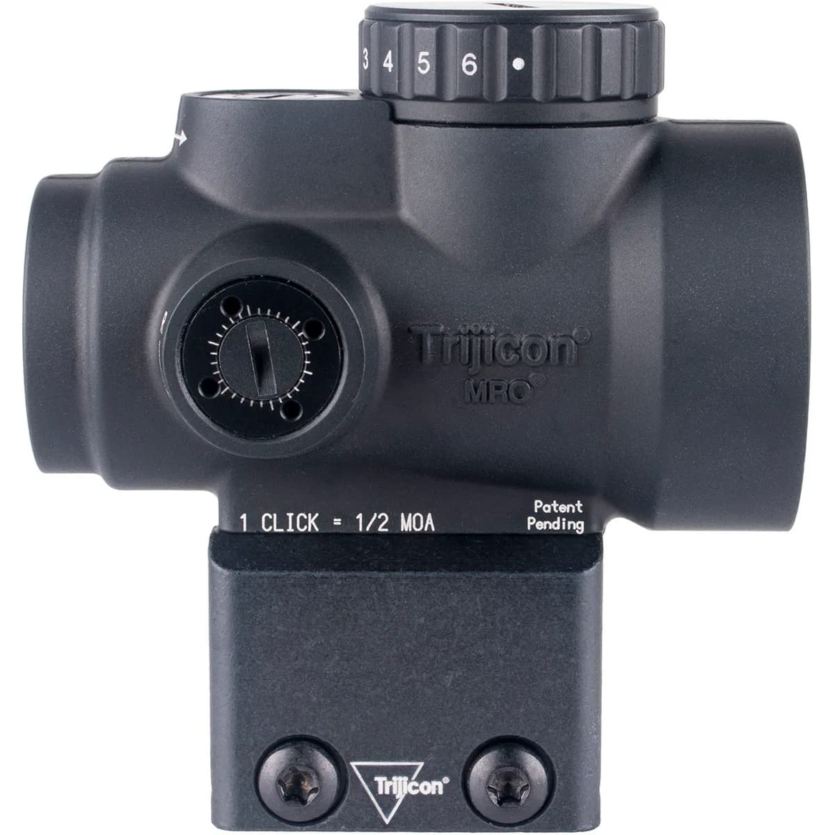 MRO SD 1x25 2 MOA Adj Red Dot Sight W/1/3 Co-witness Black - photo 5