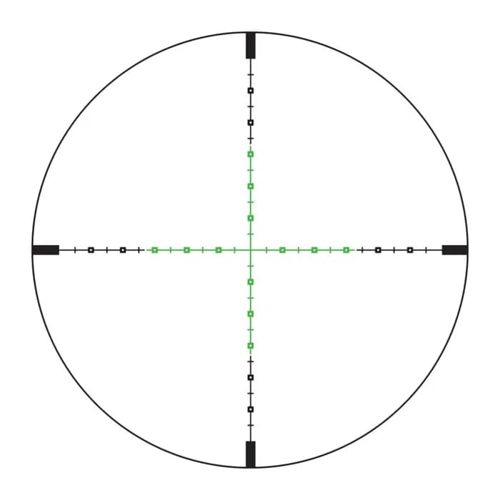 Credo 3-9x40mm SFP Illum Green MIL-Square Crosshair Black - photo 4