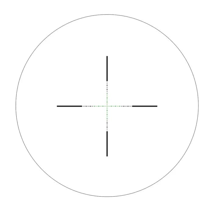 Credo 3-9x40mm SFP Illum Green MIL-Square Crosshair Black - photo 6