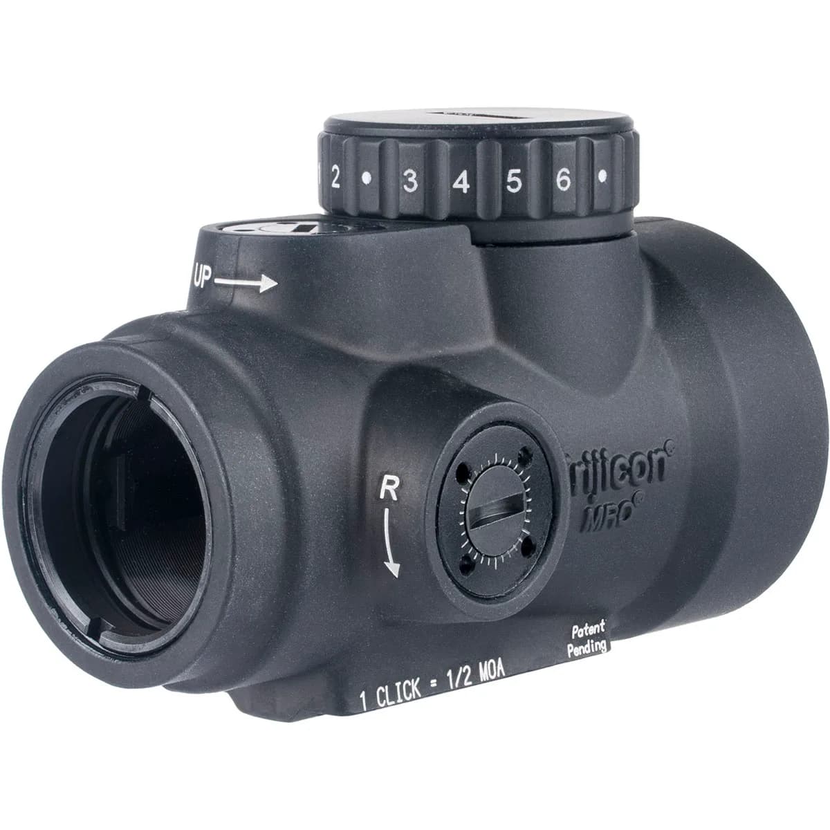 MRO SD 1x25 2 MOA Adjustable Red Dot Sight No Mount Black - photo 7