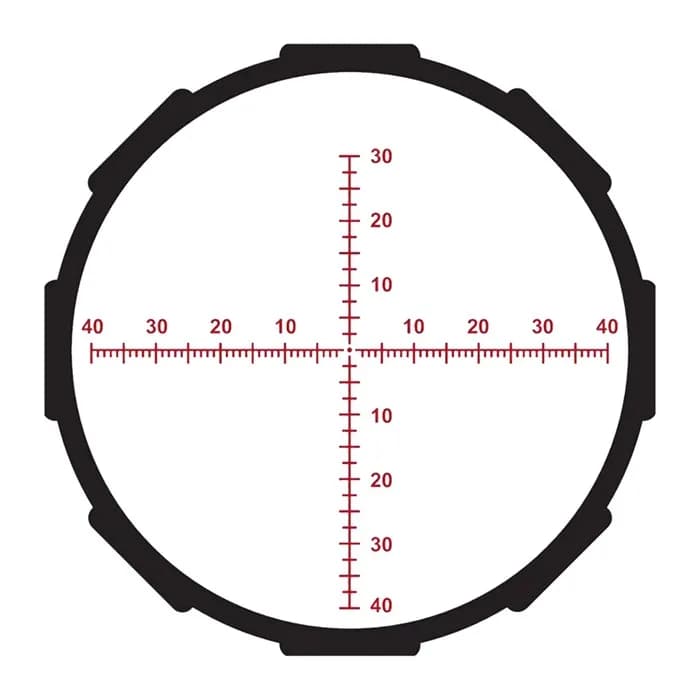 Hardline Pro 6-24x50mm SFP Illuminated MR1-MOA Reticle Black - photo 5