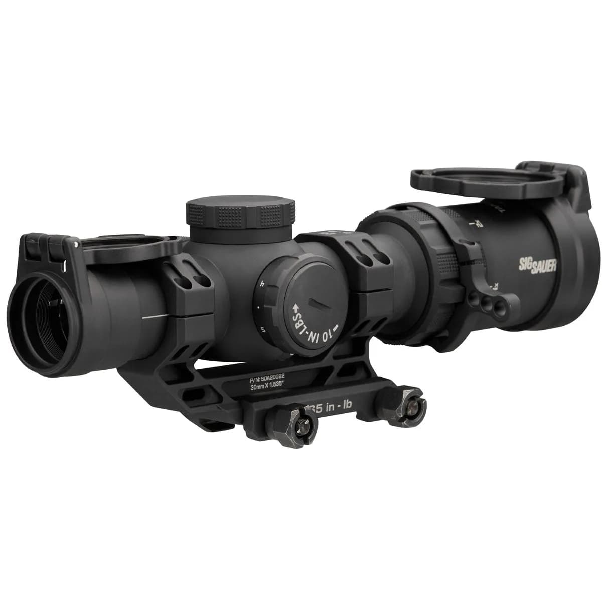 Tango-MSR Comp 1-10x24mm FFP Ill BDC-10 Reticle BLK w/Mount