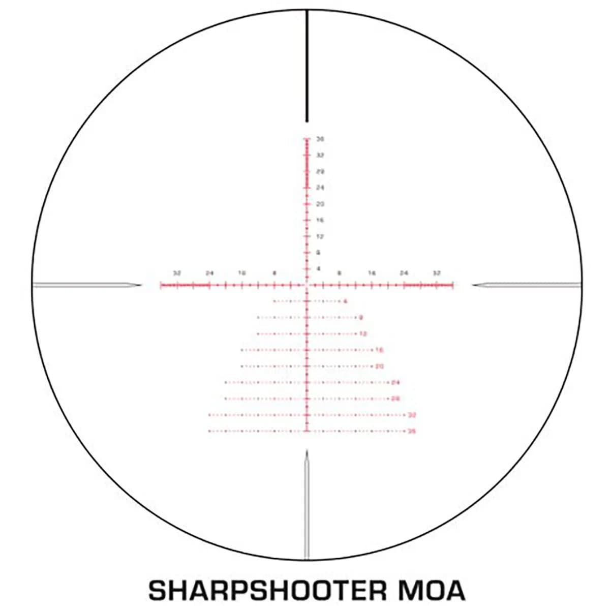 Warhawk Precision 5-25x56mm FFP Illum Sharpshooter MOA Black