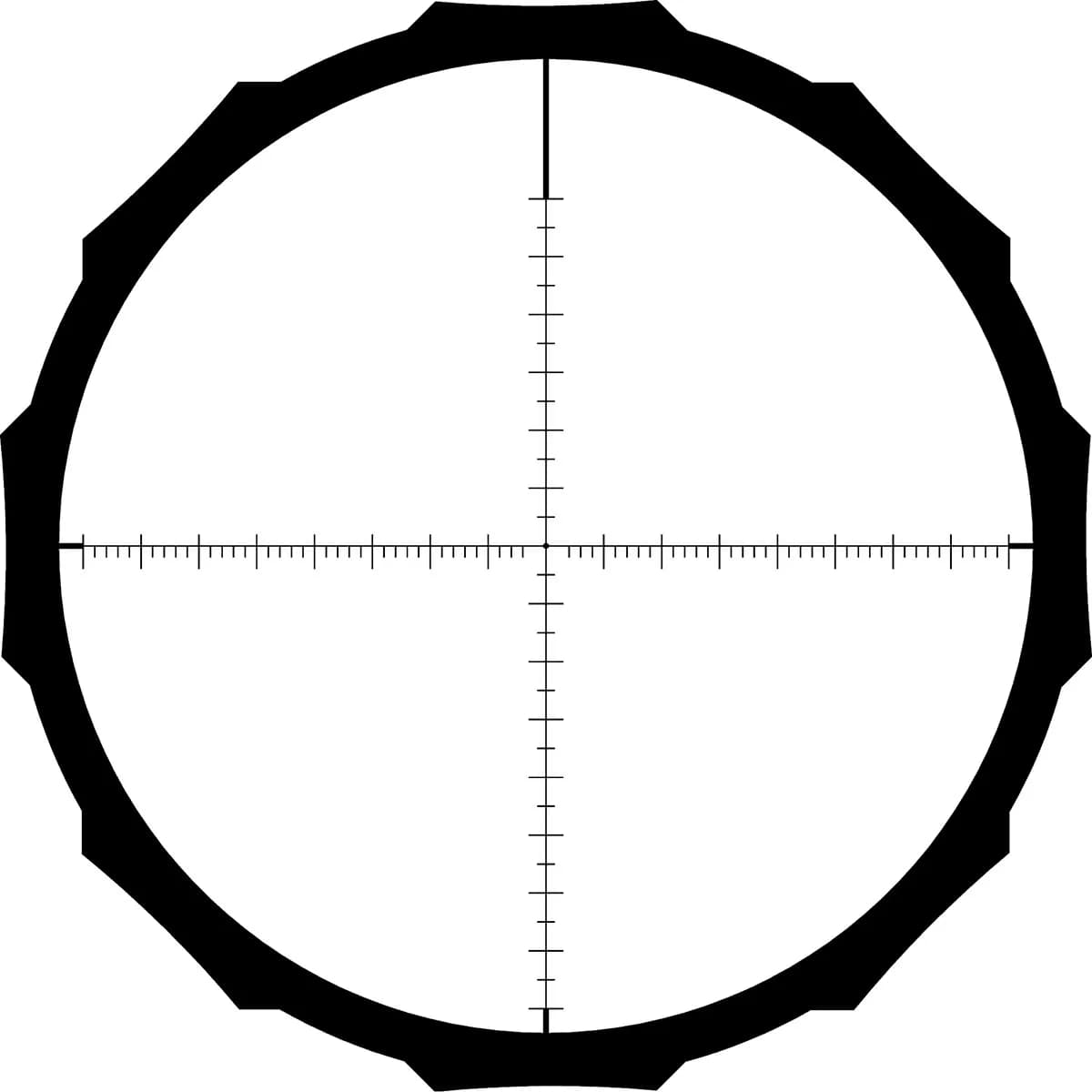 Hardline Pro 3-12x42mm SFP Custom MR1-MOA Reticle Black - photo 5