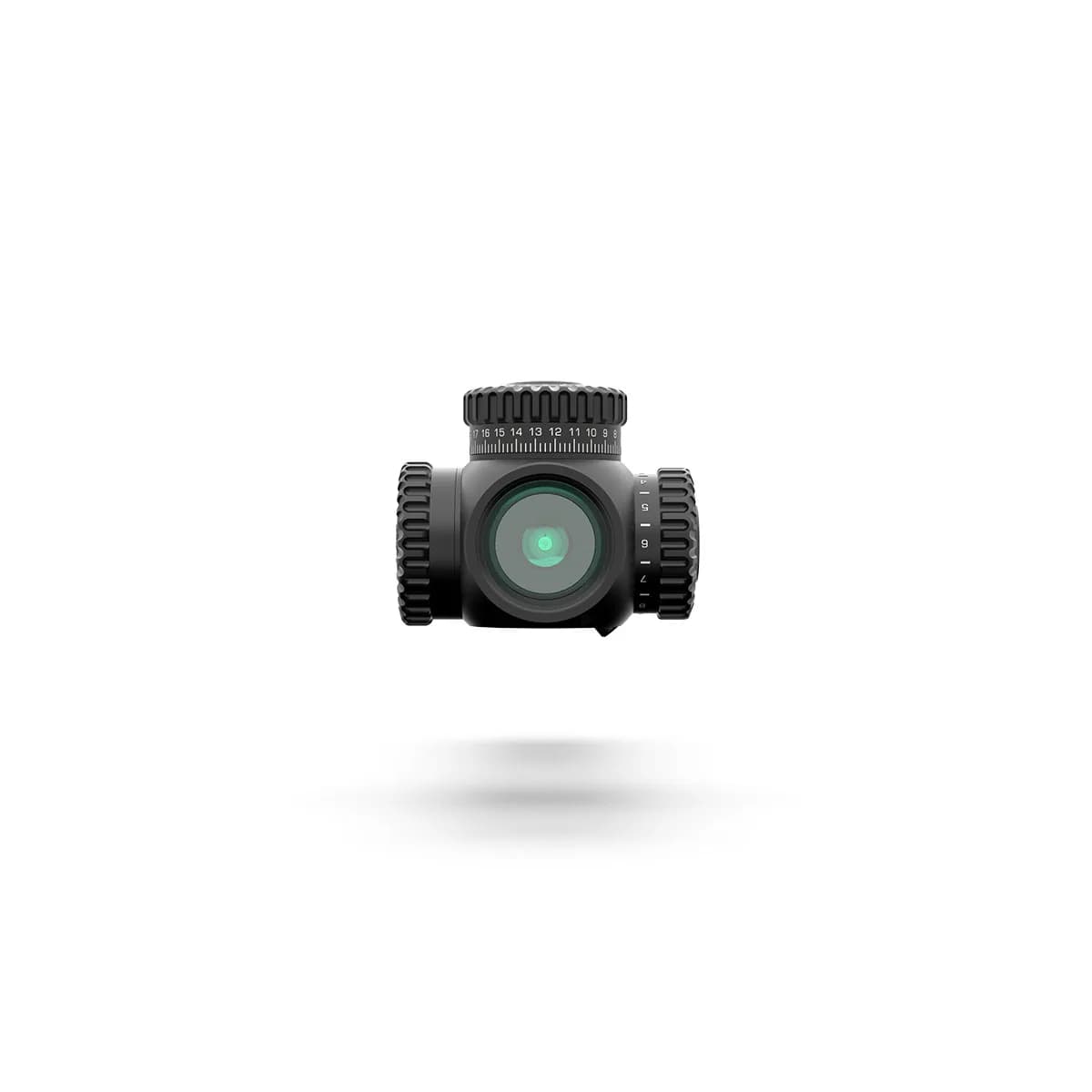 Warhorse 1-6X24mm FFP Illuminated Green Dragoon MIL Black