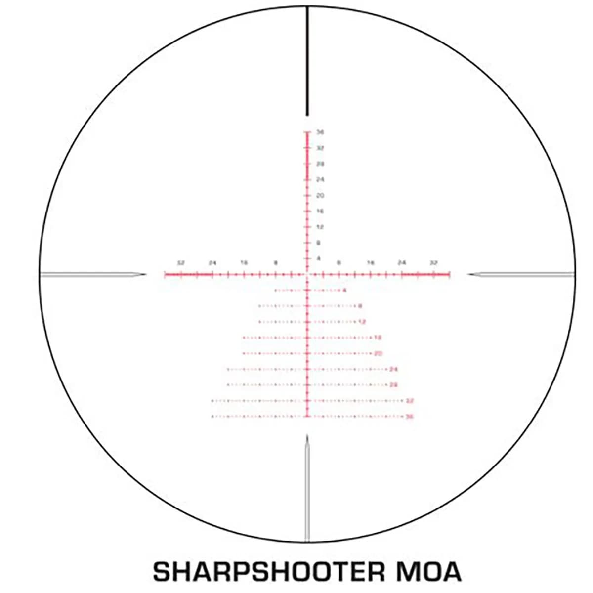 Warhawk Precision 3-15x50mm FFP Ill. Sharpshooter MOA Black - photo 6