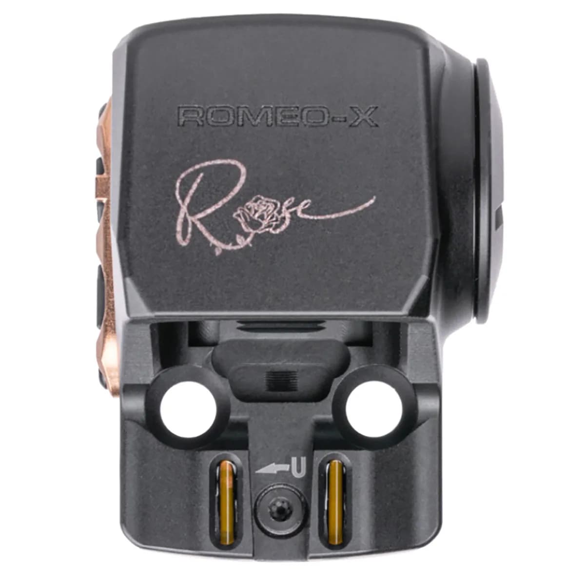 ROMEO-X Compact Rose 2MOA Dot Circle Reticle ReflexSight BLK - photo 4