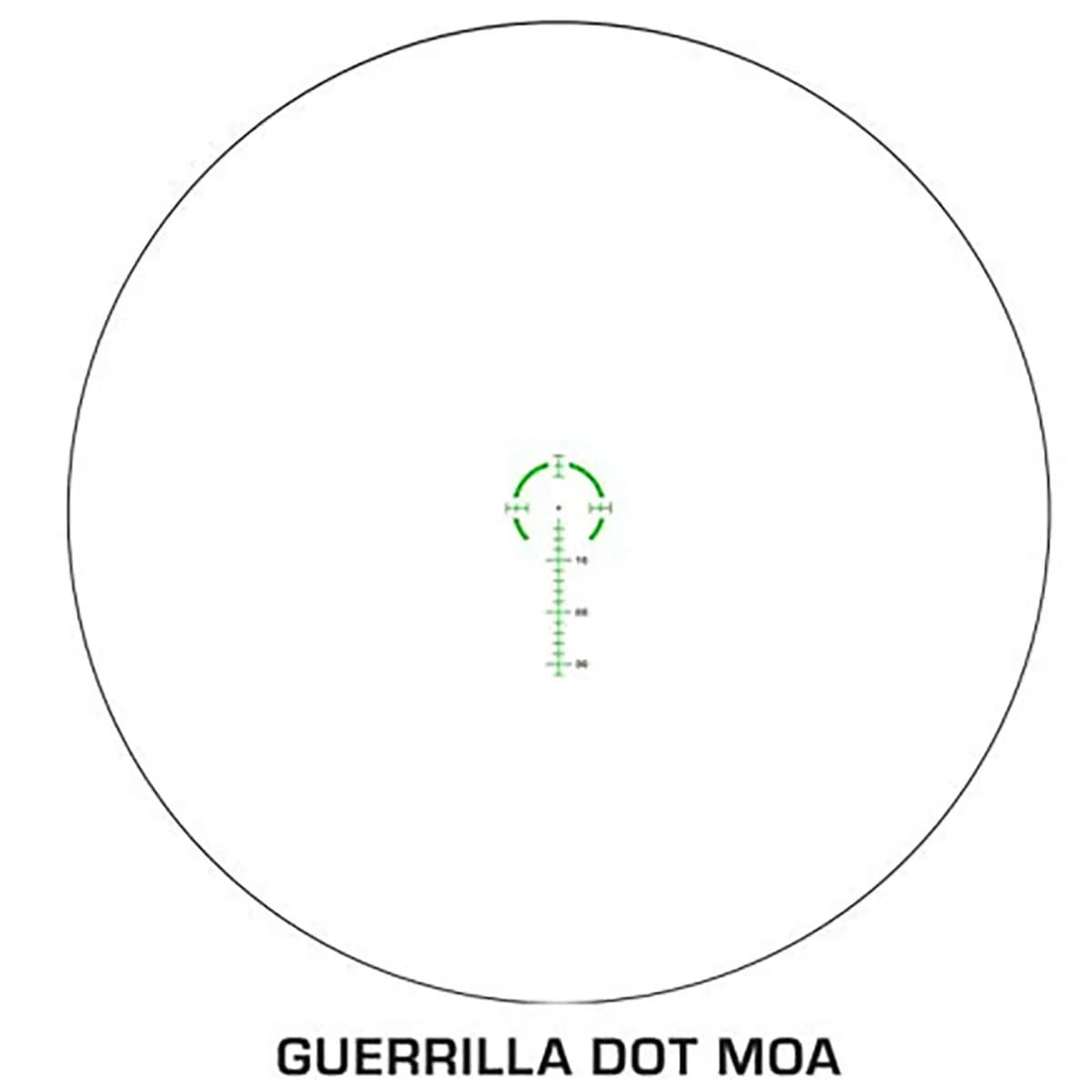 Arrowhead LPVO 1-8x24mm SFP Ill Guerrilla Dot MOA-Green Blk - photo 3