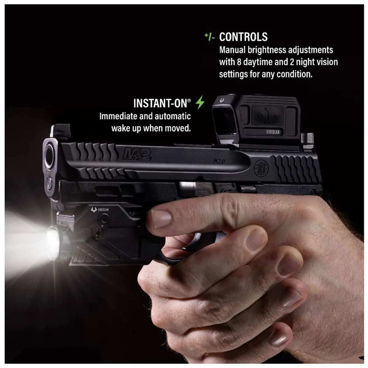 RFX45 Closed Green Dot Reflex Sight W/Glock MOS Adapter BLK - photo 10