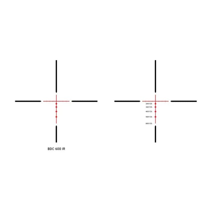 Talos 4-16x40mm SFP Illuminated BDC 600 IR Reticle Black - photo 2