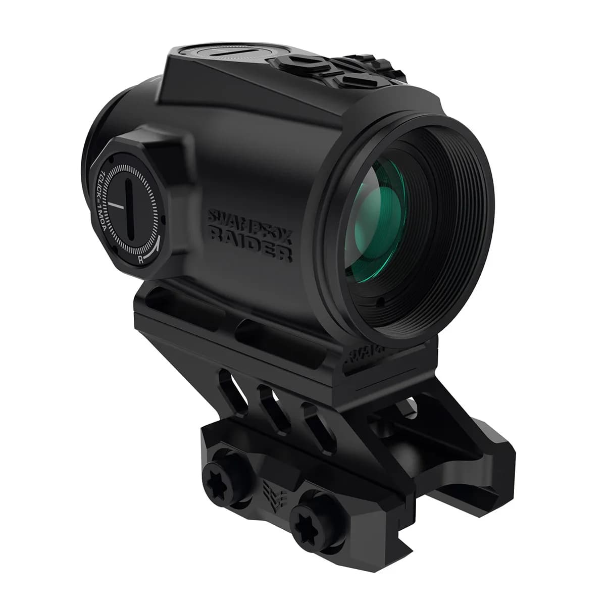 Raider 1x Green 6 MOA Reticle Micro Prism Sight Black - photo 7