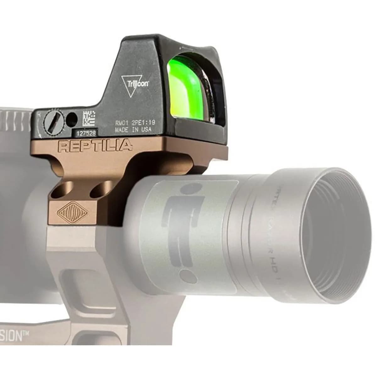 ROF-90 30mm Geissele Super Precision Mount & RMR/SRO FDE