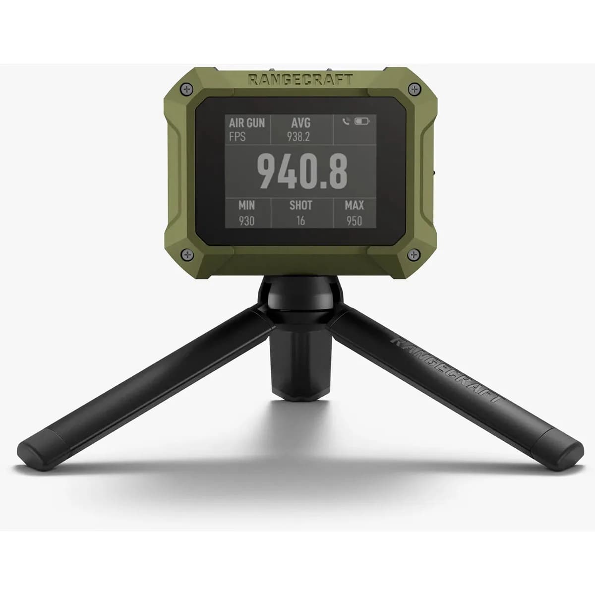 Rangecraft Velocity PRO Radar Chronograph 2.4" Display Green - photo 2