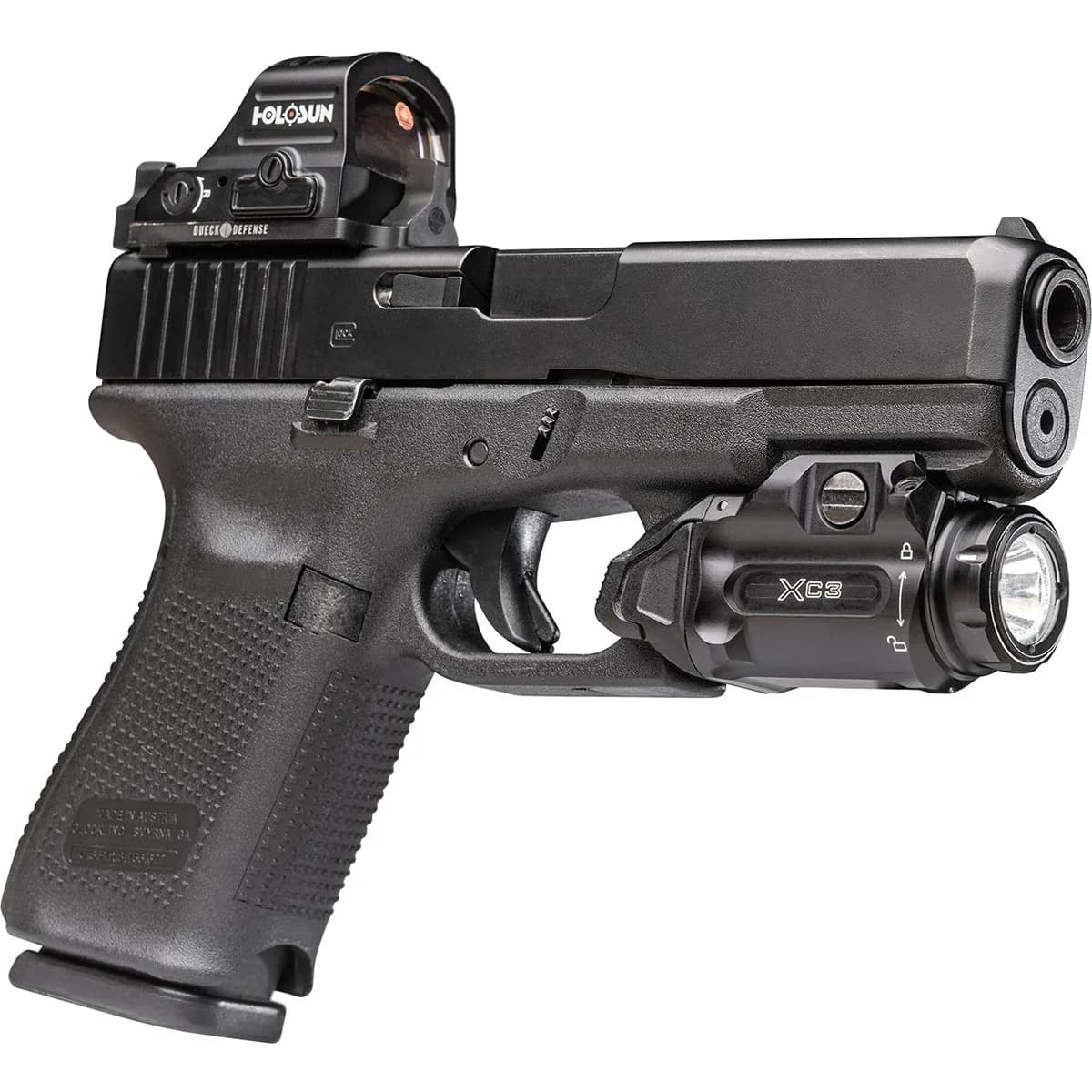 XC3 WeaponLight For Compact Handgun With Rail Mount Black - photo 4