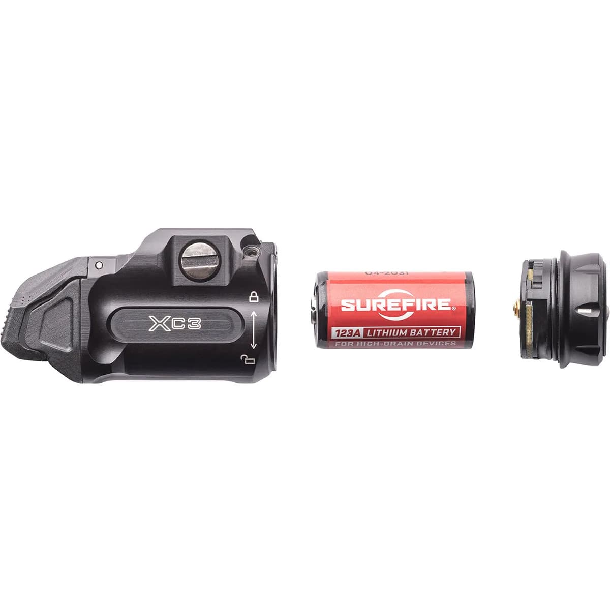 XC3 WeaponLight For Compact Handgun With Rail Mount Black - photo 6
