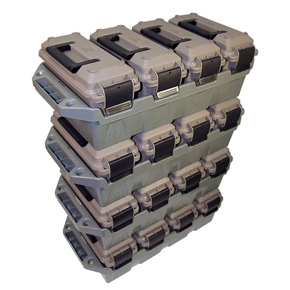 Ammo Crate 4-Can 30 Cal Polymer Dark Earth/Army Green - photo 3