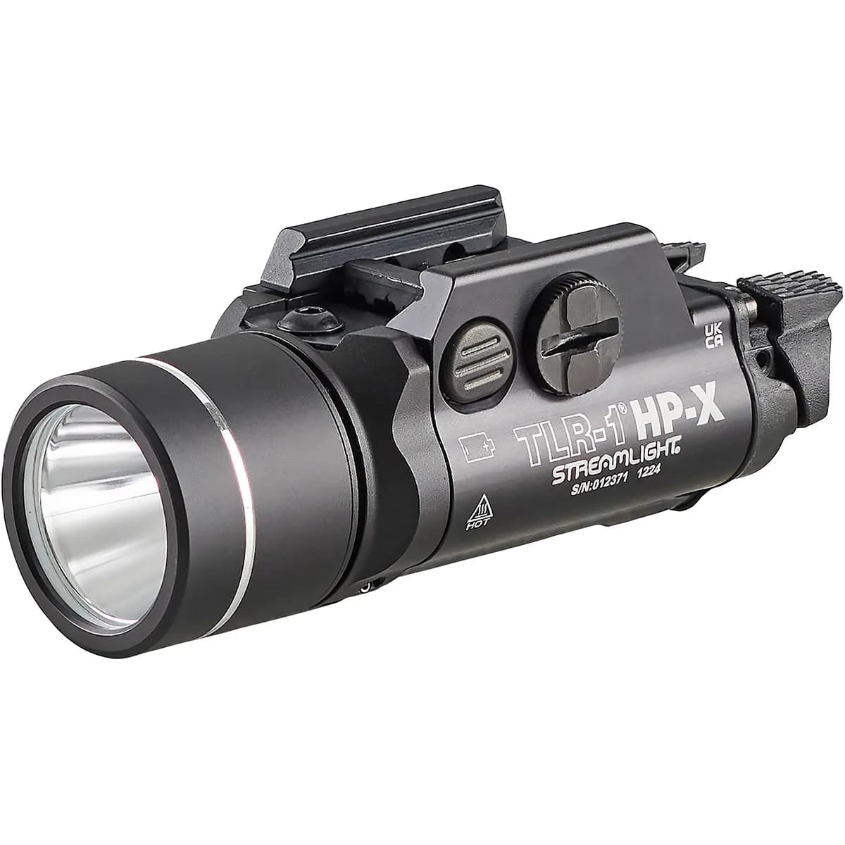 TLR-1 HP-X USB Long Range Rail Mnt WeaponLight 1,300 Lum BLK