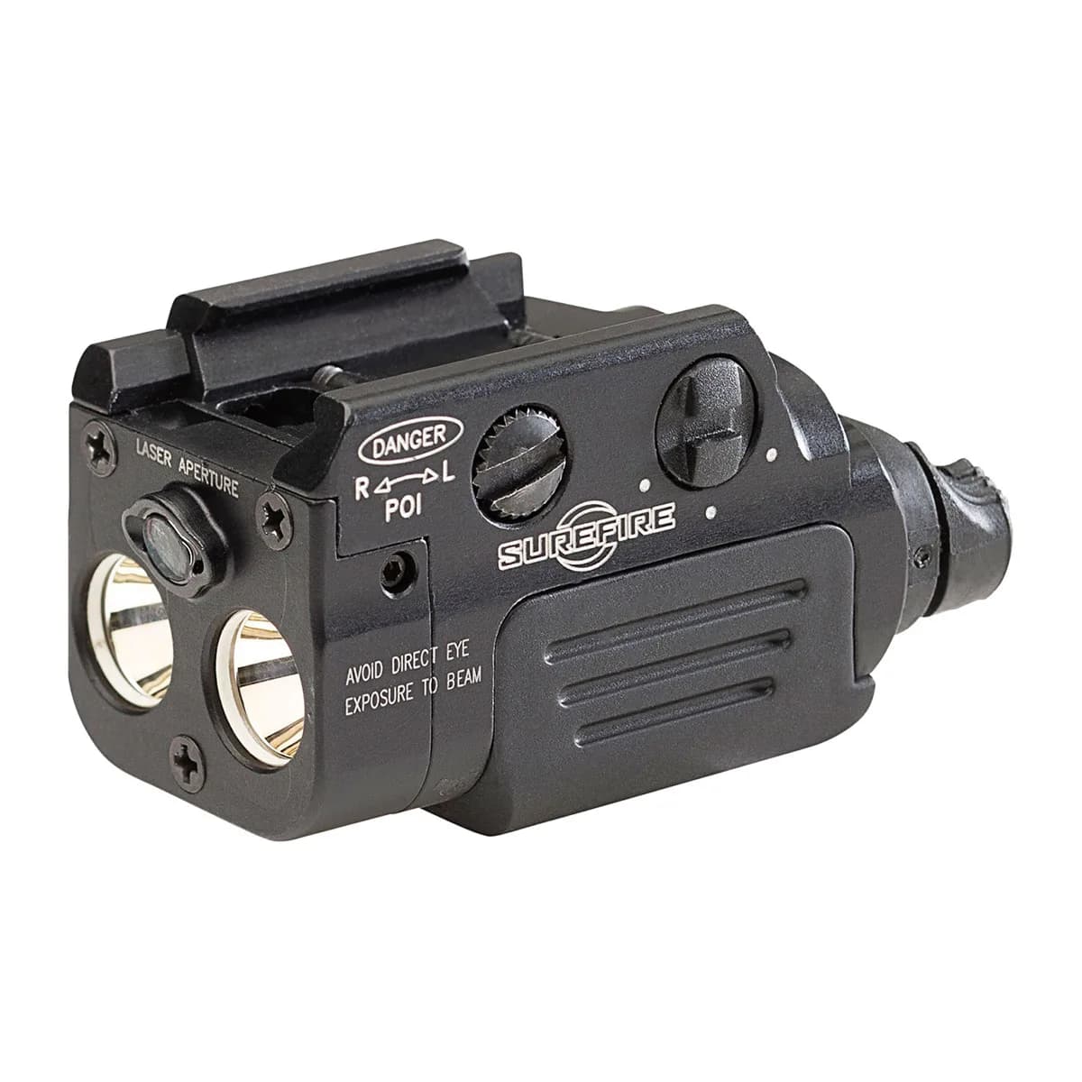 XR2-A-RD Ultra-Compact Handgun Light + Red Laser Black