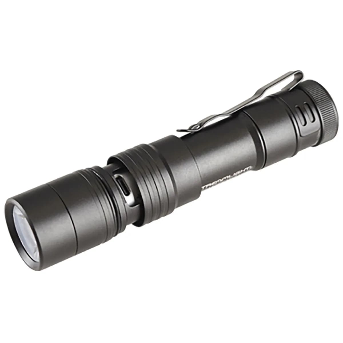 The MegaStream USB Rechargeable EDC Flashlight Black - photo 3