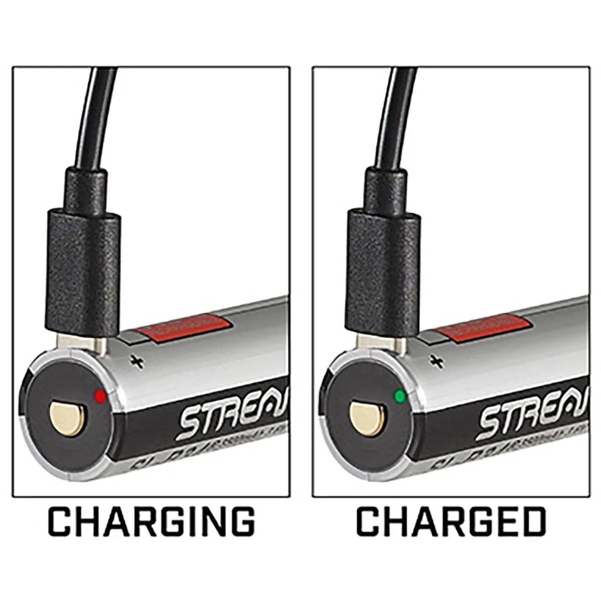 The MegaStream USB Rechargeable EDC Flashlight Black - photo 4