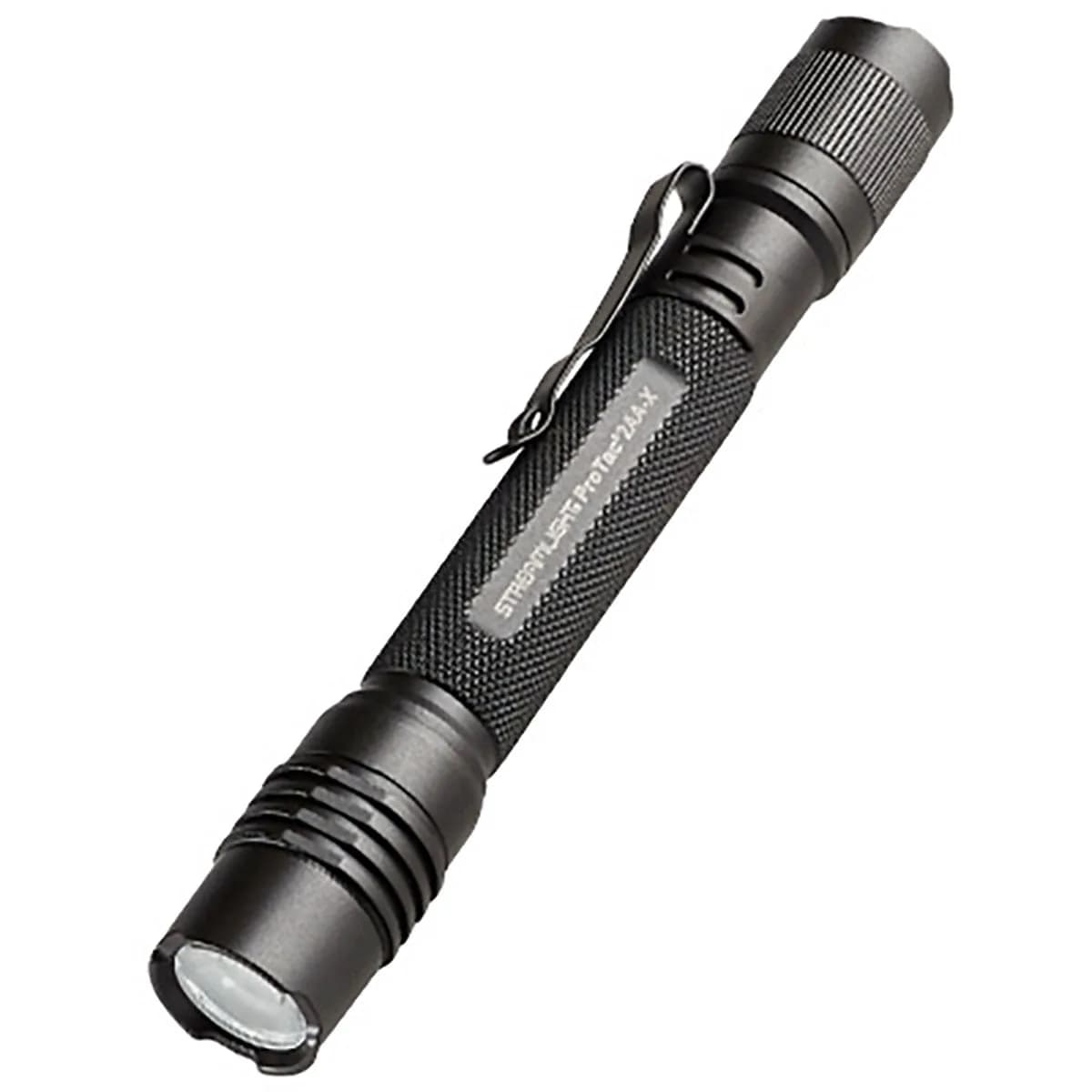 ProTac 2AA-X USB Rechargeable Tactical Flashlight Black