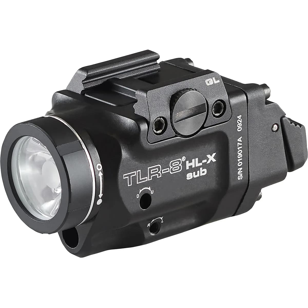 TLR-8 HL-X SUB Tactical Light W/Red Laser For Glock 43X/48MO
