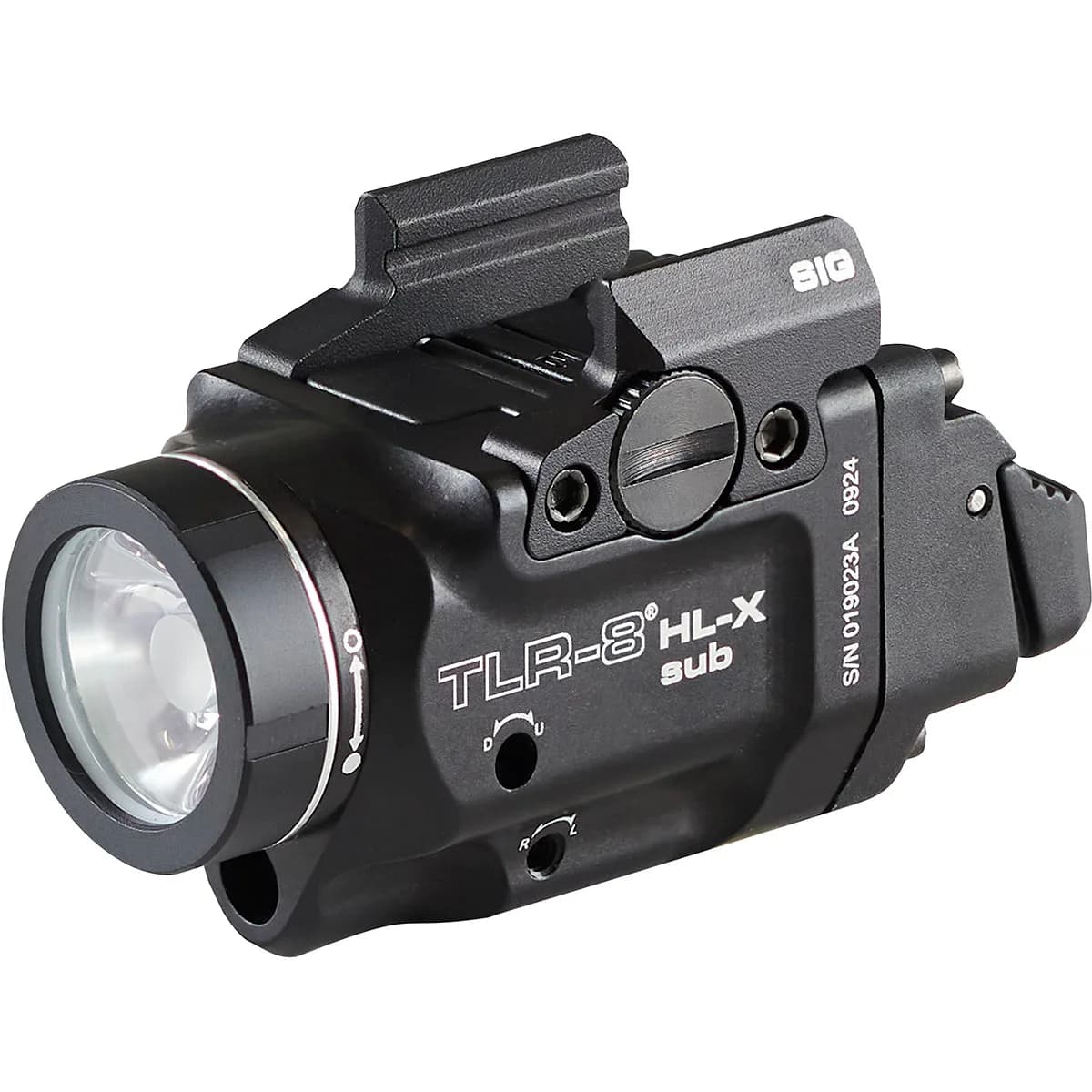 TLR-8 HL-X SUB Tactical Light W/Red Laser For P365/XL Black