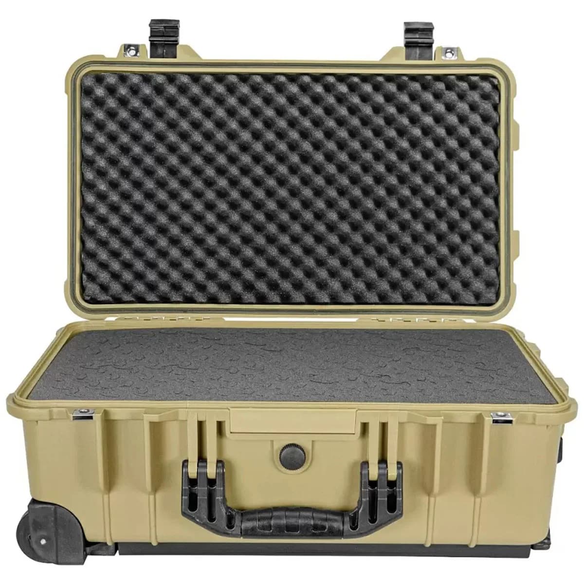 22" Carry-On Roller Hard Case w/Ragar Foam Inserts Tan - photo 6