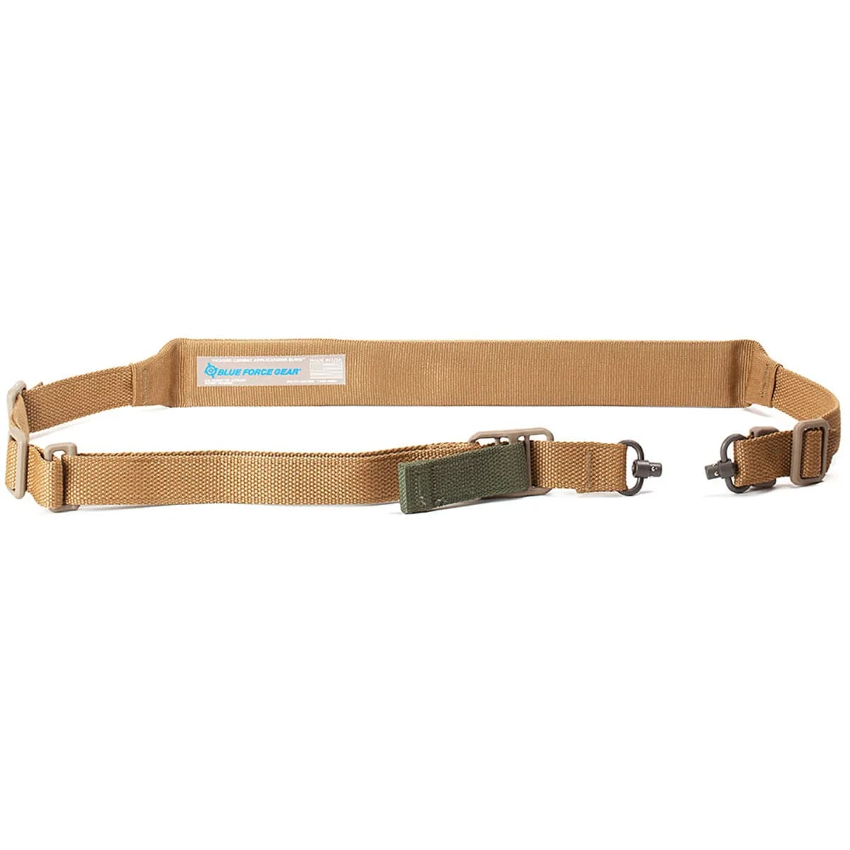 Vickers Padded 2-to-1 Sling Push Button Coyote Brown