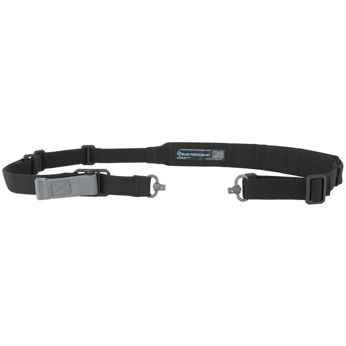 Vickers Padded 2-to-1 Sling Push Button Version Black