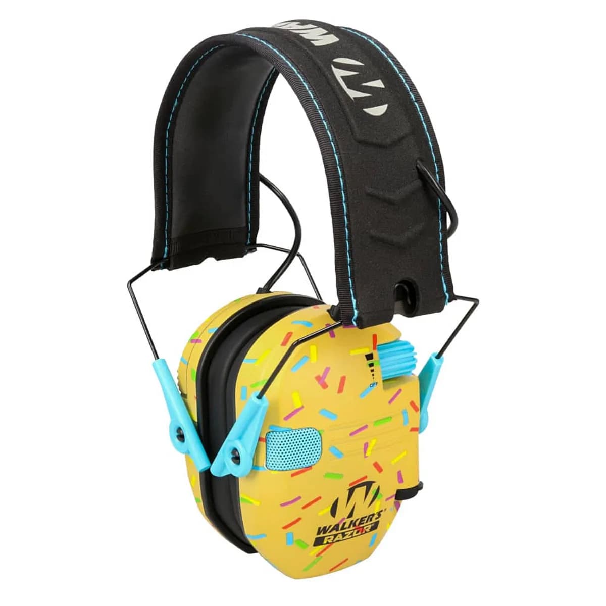 Razor Slim Folding Electronic Muff Golden Brown Sprinkles