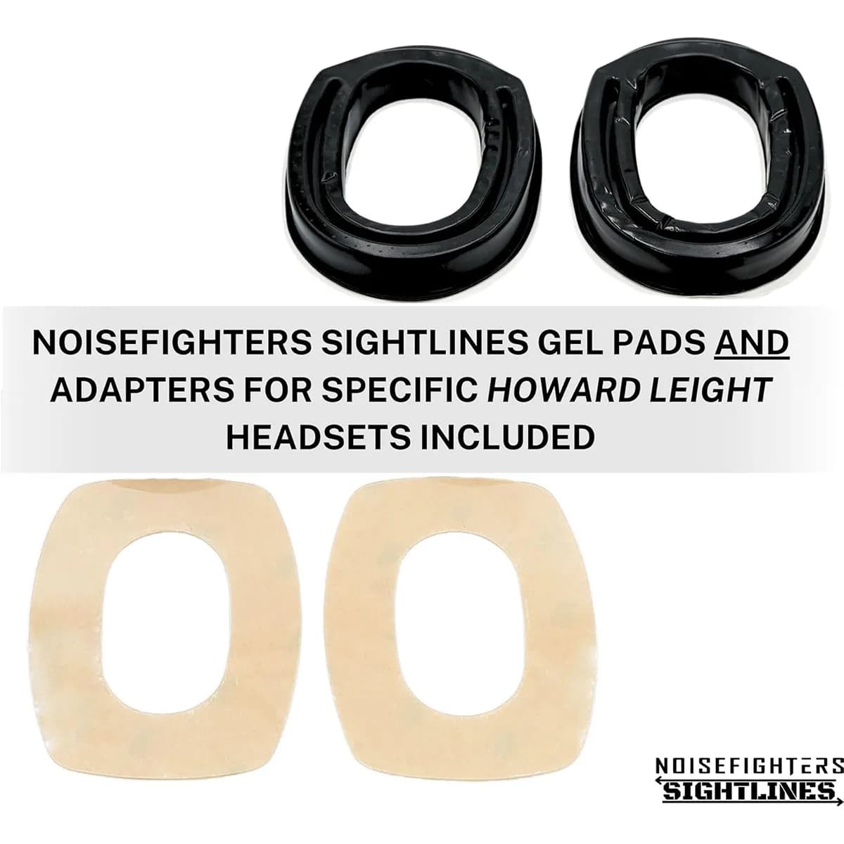 Sightlines Adapter Plates For HL Impact Sports Black - photo 6