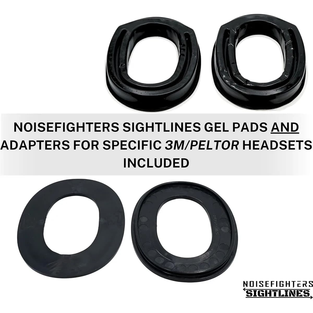 Sightlines Adapter Plates For INVISIO, SORDIN & TCI Black - photo 5