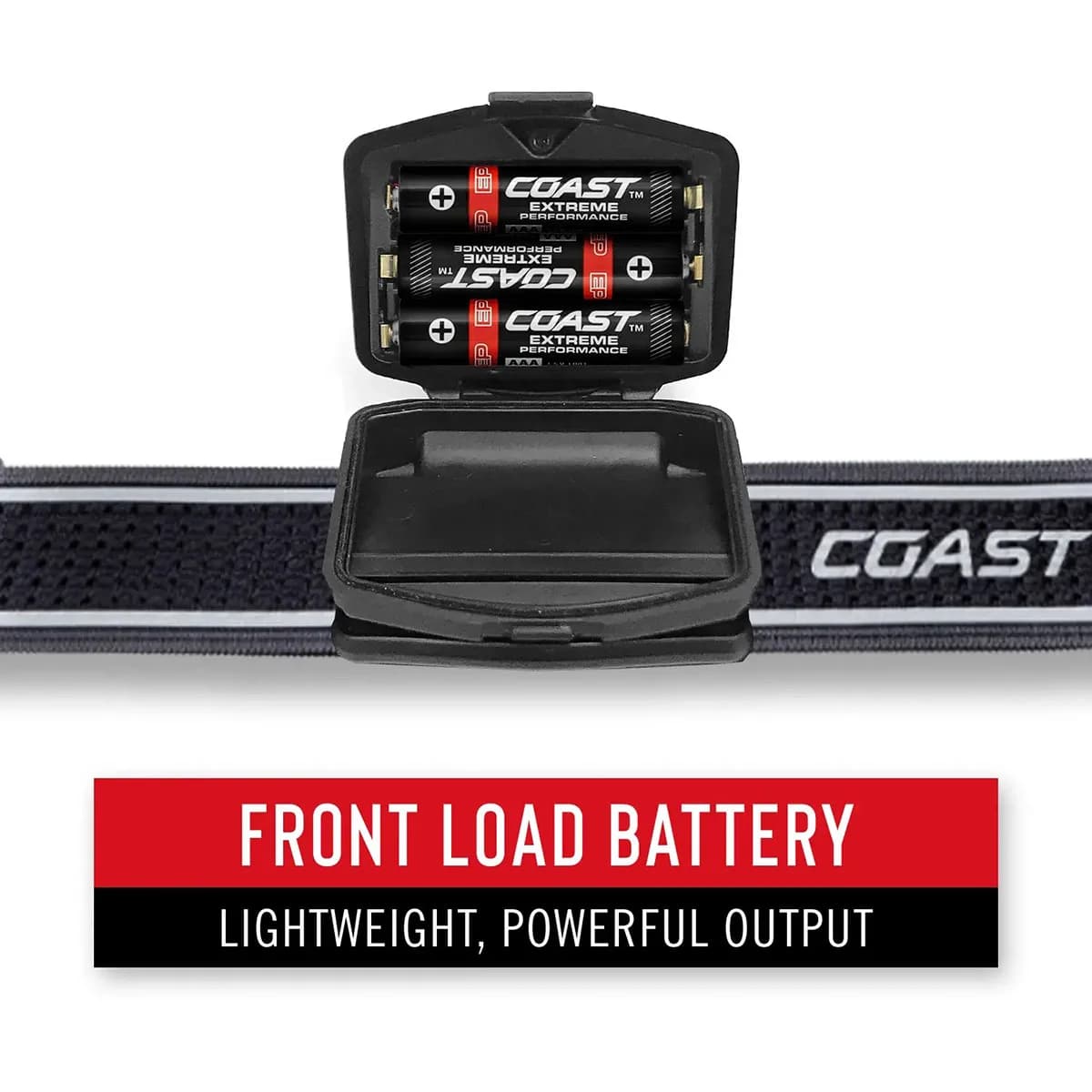 FL70 Headlamp 650 Lumens w/Pure Beam & Twist Focus Black