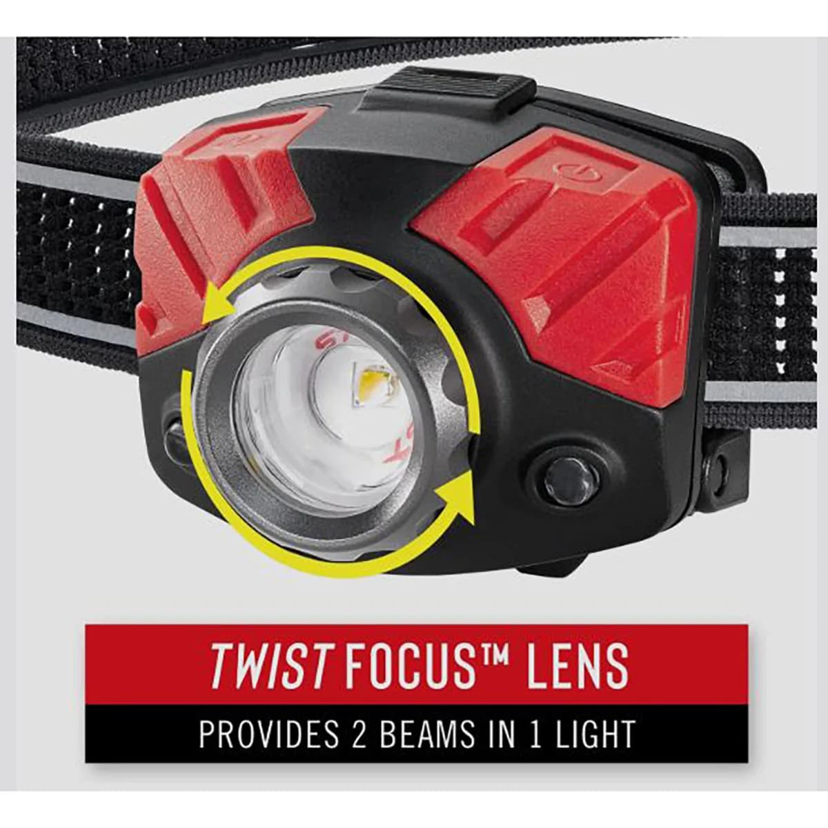FL75 Headlamp 700 Lumens w/Pure Beam & Twist Focus BLK/Red - photo 5
