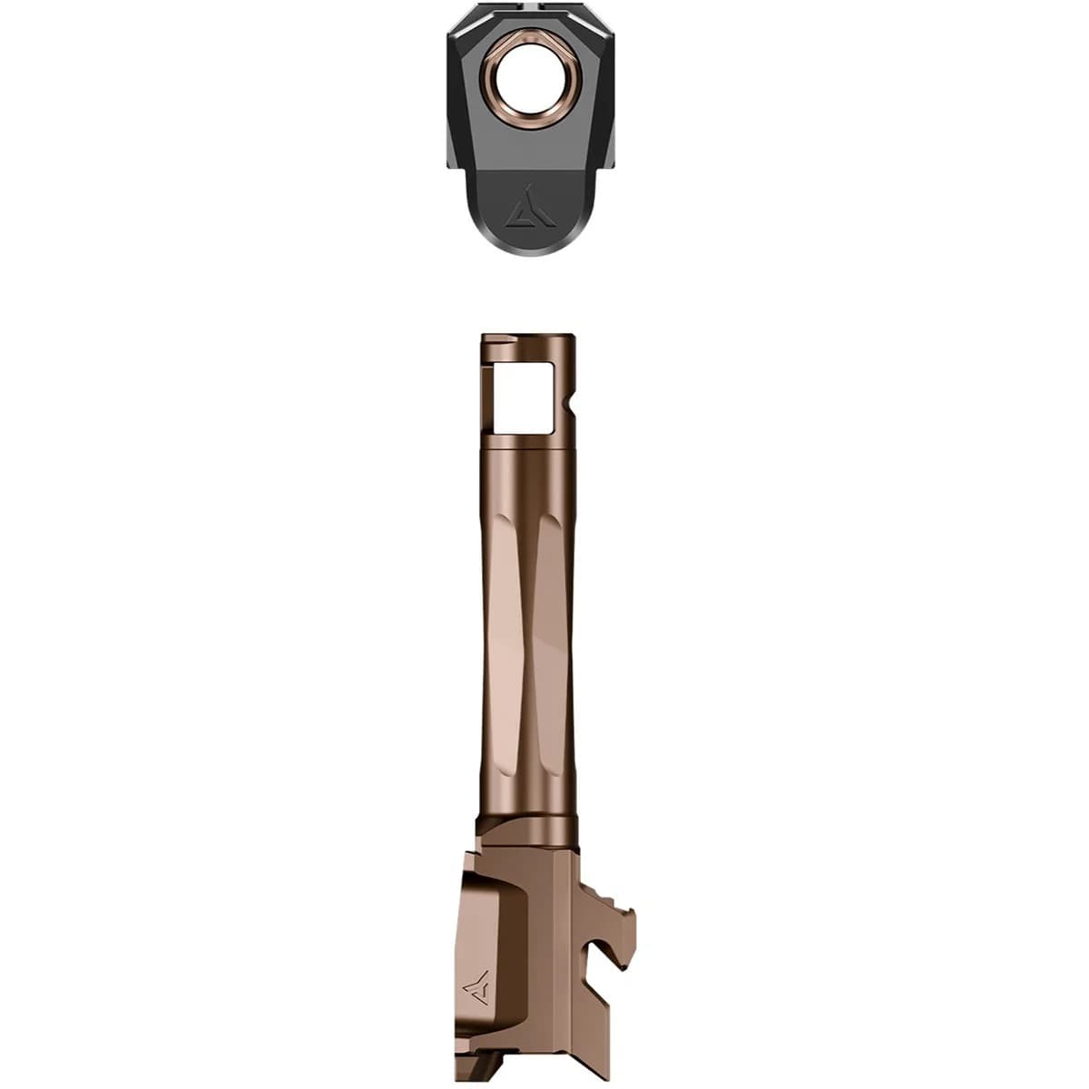 RAMJET Barrel W/AFTERBURNER Micro Comp For Glock 43X -Bronze - photo 4