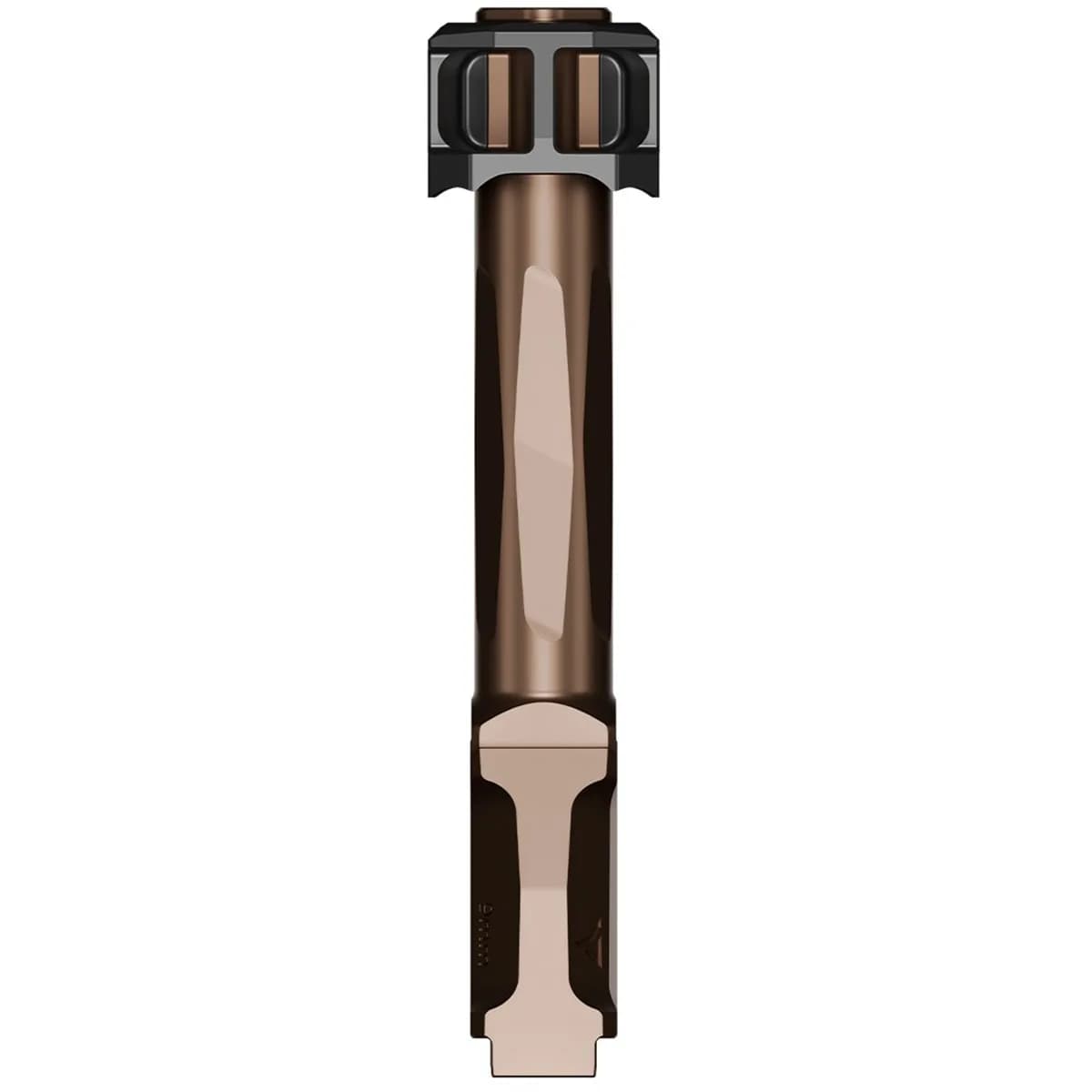 RAMJET Barrel W/AFTERBURNER Micro Comp For Glock 43 - Bronze - photo 3