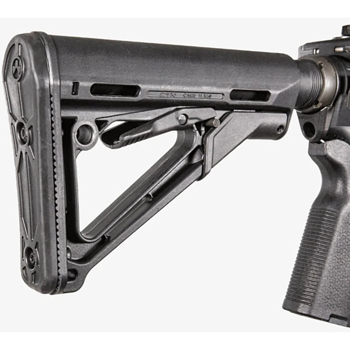 CTR Collapsible Mil-Spec Carbine Stock for AR-15 BLK - photo 2
