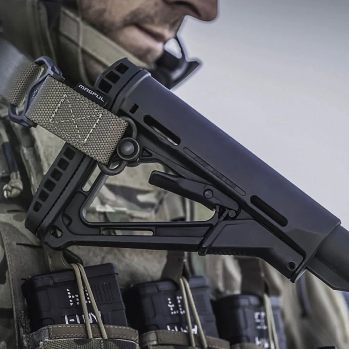 CTR Collapsible Mil-Spec Carbine Stock for AR-15 BLK - photo 5