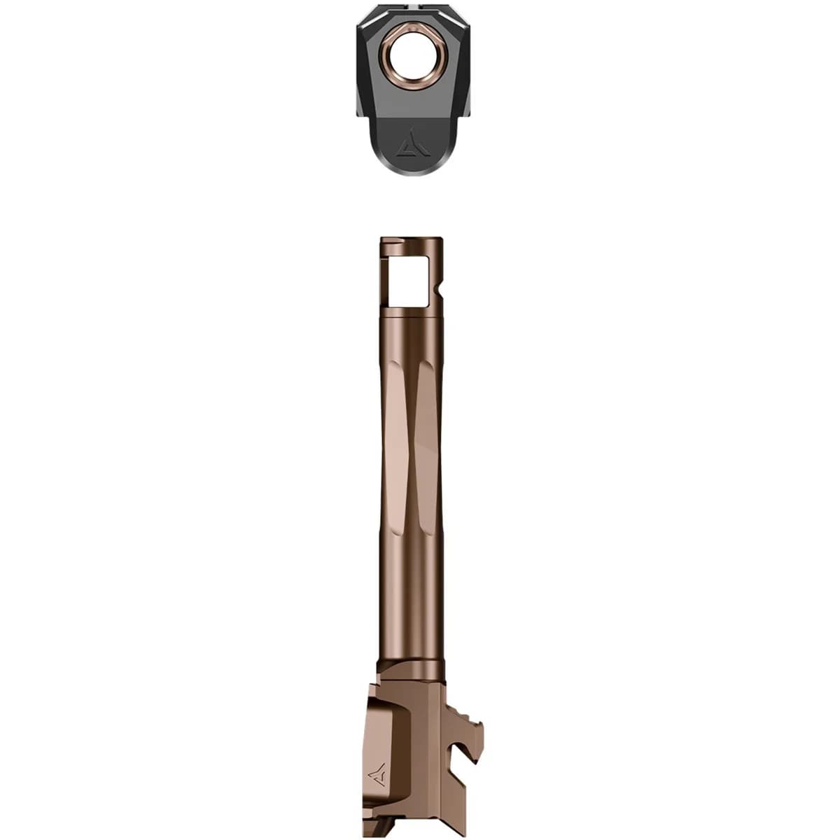 RAMJET Barrel W/AFTERBURNER Micro Comp For Glock 48 - Bronze - photo 4
