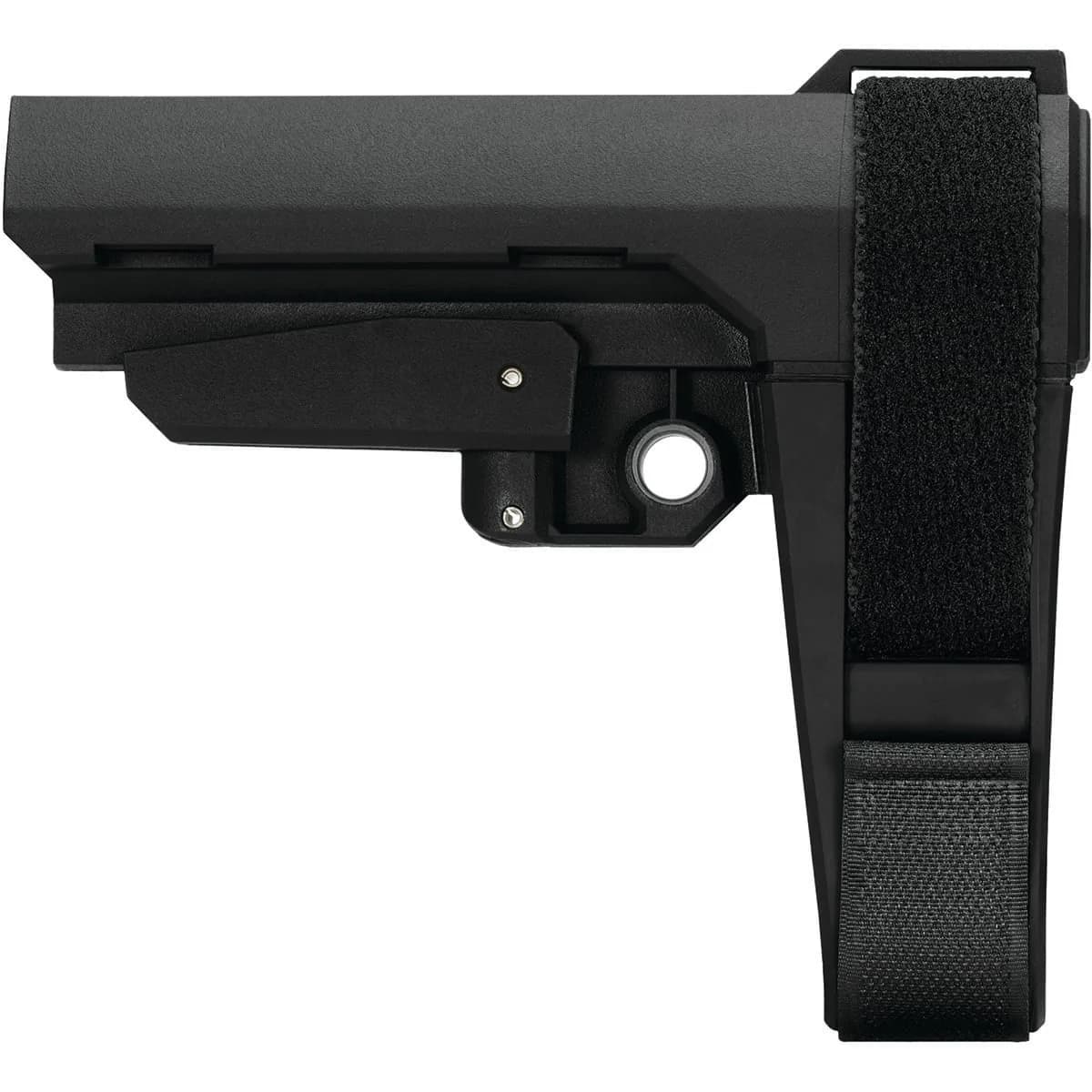 SBA3 5 Position Adjustable Pistol Stabilizing Brace Black