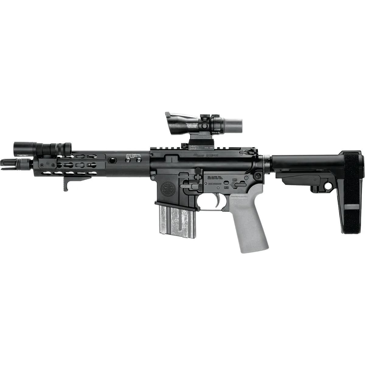 SBA3 5 Position Adjustable Pistol Stabilizing Brace Black - photo 5