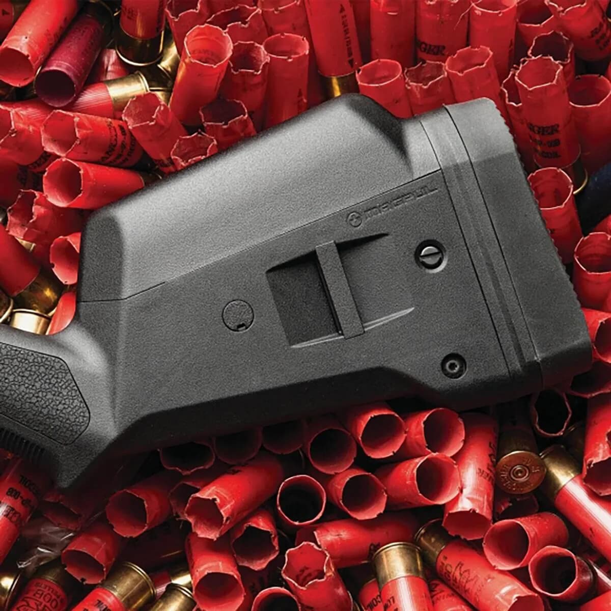 SGA Buttstock Ambidextrous for 12GA Mossberg 500/590 Black